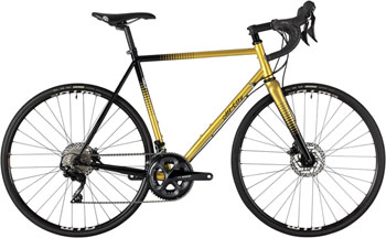 All-City Zig Zag Bike - 700c, Steel, 105, Golden Leopard, 46cm Golden Leopard EA Road Bike