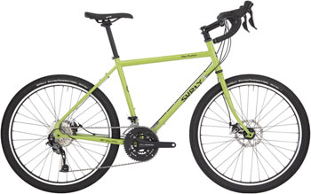 Surly Disc Trucker Bike - 26", Steel, Pea Lime Soup, 46cm Pea Lime Soup EA Touring Bike