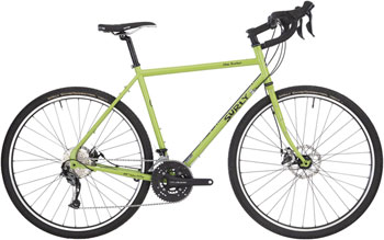Surly Disc Trucker Bike - 700c, Steel, Pea Lime Soup, 62cm Pea Lime Soup EA Touring Bike
