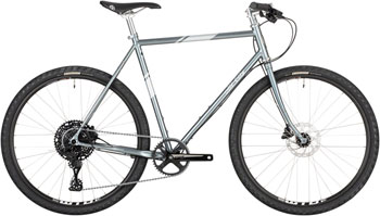 All-City Space Horse Bike - 650b, Steel, MicroShift, Moon Powder, 43cm Moon Powder EA All-Road Bike