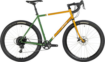 All-City Gorilla Monsoon Bike - 650b, Steel, APEX, Tangerine Evergreen, 43cm Tangerine Evergreen EA All-Road Bike