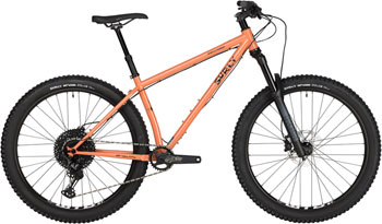 Surly Karate Monkey Front Suspension Bike - 27.5", Steel, Peach Salmon Sundae, X-Large Peach Salmon Sundae EA Mountain Bike