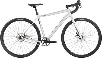 Salsa Stormchaser Single Speed Bike - 700c, Aluminum, Silver, 52.5cm Silver EA All-Road Bike