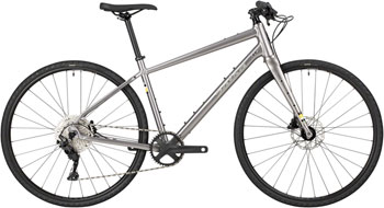 Salsa Journeyer 2.1 Flat Bar Deore 10 700 Bike - 700c, Aluminum, Ash Grey, XS Ash EA All-Road Bike