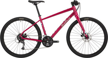 Salsa Previously Pedaled Salsa Journeyer Flat Bar Altus 650 Bike - 650b, Aluminum, Ruby Red, Large, GRADE A Red EA All-Road Bike