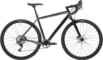 Salsa Stormchaser GRX 810 1x SUS Bike - 700c, Aluminum, Black, 52.5cm Black EA All-Road Bike