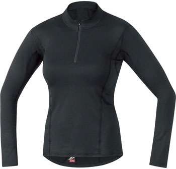 Gorewear Base Layer Thermo Turtleneck - Black, Women's, Medium EA Base Layers