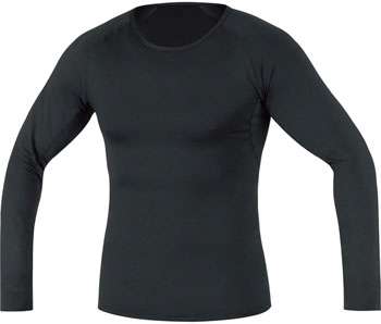 Gorewear Base Layer Thermo Long Sleeve Shirt - Black, Men's, Medium EA Base Layers