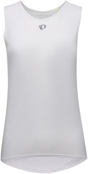Pearl Izumi Women's Transfer Mesh Sleeveless Baselayer - Large, White EA Base Layers