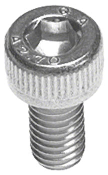 Metric Hardware M5 x 10.0mm Stainless Socket Cap Head Bolt: Bag/20 Silver BAG Bolt