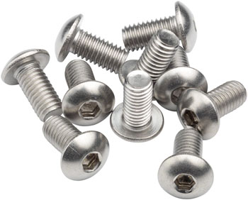 Metric Hardware M5 x 10.0mm Stainless Button Head Bolt: Bag/10 BAG Bolt