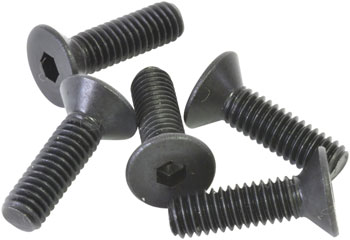 Wheels Manufacturing M4x14 Flat Head Screw, Bag of 5 EA Bolt