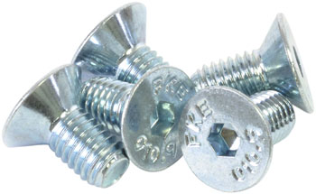Wheels Manufacturing M5x10 Flat Head Screw, Bag of 5 EA Bolt