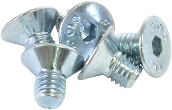 Wheels Manufacturing M5x8 Flat Head Screw, Bag of 5 EA Bolt