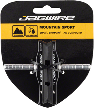 Jagwire Mountain Pro Cantilever Brake Pads, Black PAA Brake Shoe and Pad