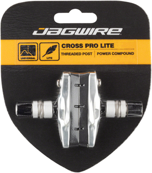 Jagwire Cross Pro Brake Pads Threaded Post Silver PAA Brake Shoe and Pad