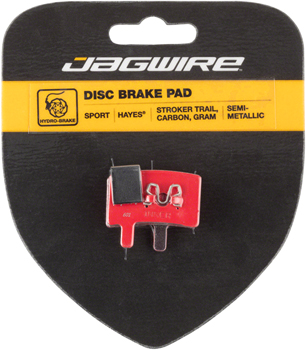 Jagwire Mountain Sport Semi-Metallic Disc Brake Pads for Hayes Stroker Trail, Stroker Carbon, Stroker Gram PAA Disc Brake Pad