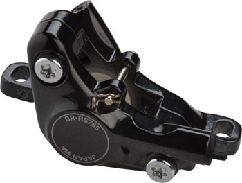 Shimano BR-RS785 Hydraulic Disc Brake Caliper with Resin Pads with Fins, Front or Rear EA Disc Brake Calipers
