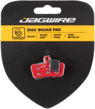 Jagwire Mountain Sport Semi-Metallic Disc Brake Pads for SRAM Guide RSC, RS, R, Avid Trail EA Disc Brake Pad