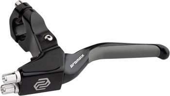 Promax BL-47 Dual Cable Brake Lever - Left, Long Pull, Aluminum, Black EA Brake Lever, Flat Bar/BMX- Individual