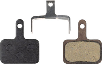 Promax PD099S Disc Brake Pad - Semi-Metallic, Steel Backed, Fits Promax Solve, F1, Decode R / Shimano Deore, M515, M475, M395 EA Disc Brake Pad