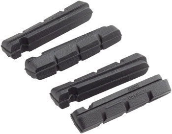 Campagnolo Brake Pads for Aluminum Rims - Set of 4 Black SET Brake Shoe and Pad