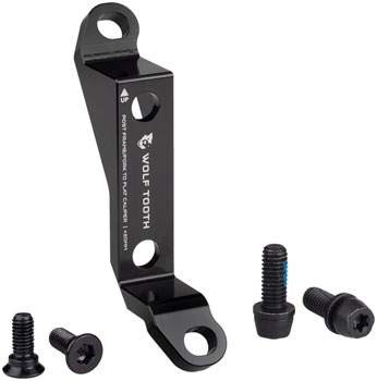 Wolf Tooth Disc Brake Adapter - Post to Flat Mount, +20mm EA Disc Brake Adaptor