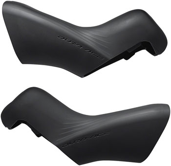 Shimano Dura-Ace ST-R9270 Di2 STI Lever Hoods - Black, Pair Black EA Brake Lever Hood