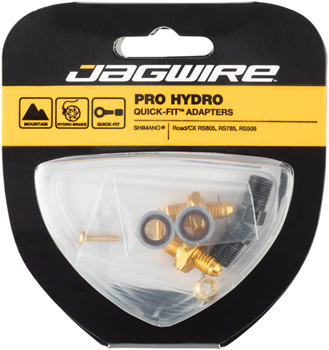Jagwire Pro Disc Brake Hydraulic Hose Quick-Fit Adaptor for Shimano Road/CX EA Disc Brake Hose Kit