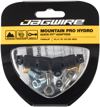 Jagwire Pro Disc Brake Hydraulic Hose Quick-Fit Adaptor for Formula R1R, R1, T1, RO EA Disc Brake Hose Kit