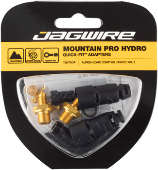Jagwire Pro Disc Brake Hydraulic Hose Quick-Fit Adaptor for Tektro Auriga Comp, Auriga Comp WS, Draco, Gemini EA Disc Brake Hose Kit