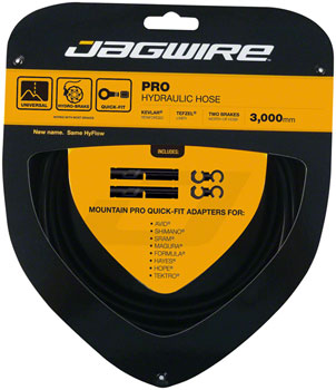 Jagwire Pro Hydraulic Disc Brake Hose Kit 3000mm, Black EA Disc Brake Hose Kit