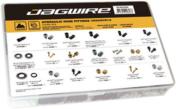 Jagwire Mountain Sport Fittings Combo Box EA Disc Brake Workshop Kit