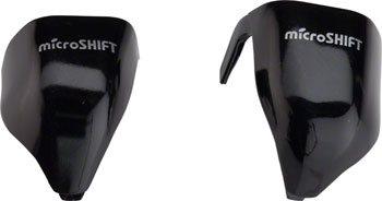 microSHIFT External Routing Drop Bar Lever Caps, Black PAA Other Brake Lever Part