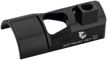 Wolf Tooth ShiftMount I-Spec-EV Shifter to I-Spec-II Brake Black EA Mountain Shifter Part