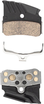 Shimano N04C-MF Disc Brake Pads and Springs - Metal Compound, Finned Alloy and Stainless Steel Back Plate, One Pair PAA Disc Brake Pad