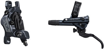 Shimano SLX BL-M7100/BR-M7120 Disc Brake and Lever - Front, Hydraulic, Post Mount, 4-Piston, Black SET Disc Brake & Lever