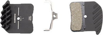 Shimano H03A-RF Disc Brake Pad and Spring - Resin Compound, Finned Alloy Back Plate, One Pair PAA Disc Brake Pad
