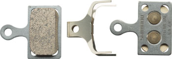 Shimano K04Ti-MX Disc Brake Pads and Spring - Metal Compound, Titanium Back Plate, One Pair PAA Disc Brake Pad