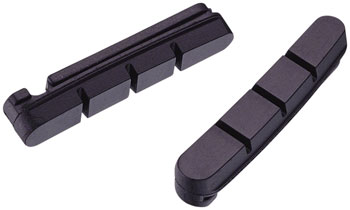 Tektro P422.11 Replacement Cartridge Brake Pads - 55mm x 10mm, Black PAA Brake Shoe and Pad