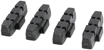 Magura Rim Brake Pads - Standard, For HS Brakes, Black, 4pcs. Black EA Brake Shoe and Pad