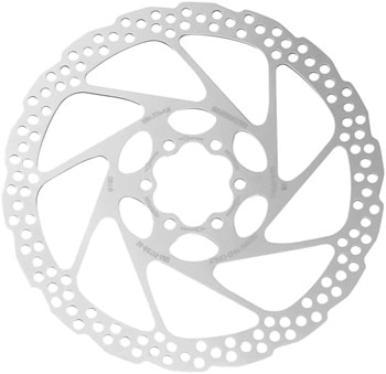 Shimano Deore SM-RT56-MP Disc Brake Rotor - 180mm, 6-Bolt, For Resin Pads Only, Silver EA Disc Rotor