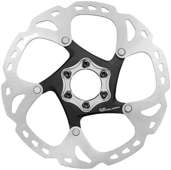 Shimano Deore XT SM-RT86-M2 Disc Brake Rotor - 180mm, 6-Bolt, Silver/Black EA Disc Rotor