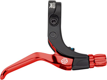 Promax Click V-Point Brake Lever - Long Reach, Red Black/Red EA Brake Lever, Flat Bar/BMX- Individual