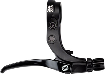 Promax Click V-Point Brake Lever - Short Reach, Black EA Brake Lever, Flat Bar/BMX- Individual