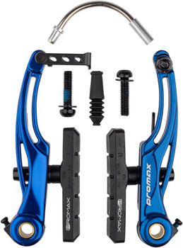 Promax P-1 Linear Pull Brake - 108mm, Blue EA Linear Pull Brakes