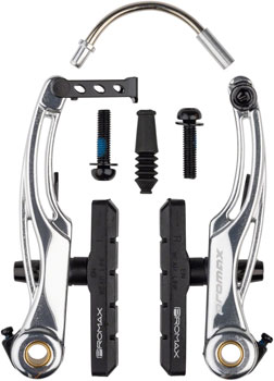 Promax P-1 Linear Pull Brake - 108mm, Silver EA Linear Pull Brakes