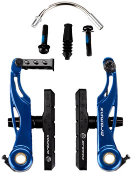Promax P-1 Linear Pull Brake - 85mm, Blue EA Linear Pull Brakes