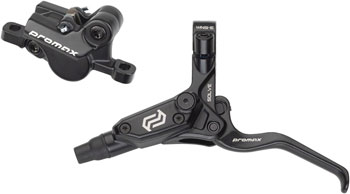 Promax Solve DSK-923 Disc Brake and Lever Set - Front, 2-Piston Hydraulic, Post Mount, Black SET Disc Brake & Lever