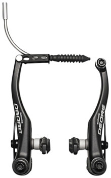 Shimano BR-T610 V-Brake - Front, Black EA Linear Pull Brakes